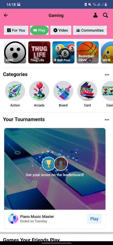 Facebook 2 (PINK) (Clone) + (Messenger) APK 3