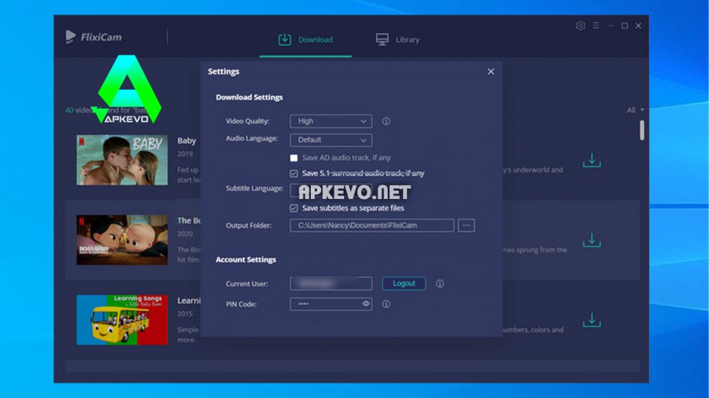 FlixiCam Netflix Video Downloader 1.6.0 Multilingual 2