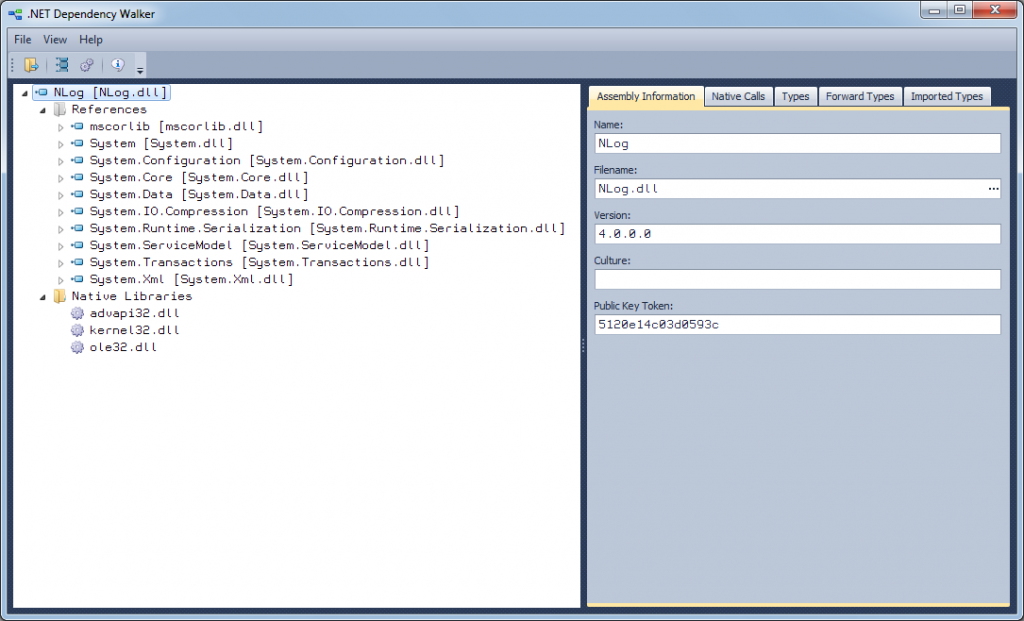 NET Dependency Walker 1.9 Build 41227 Latest Version 1
