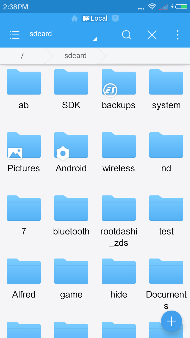 ES File Explorer File Manager (Black-Arabic) v4.2.8.1 Premium Mod 1