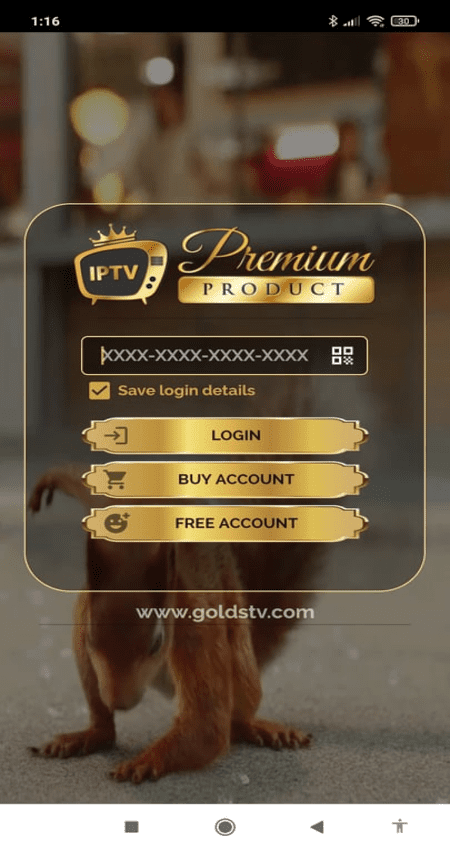 GoldsTV v2.1 Ad-Free Mod 1