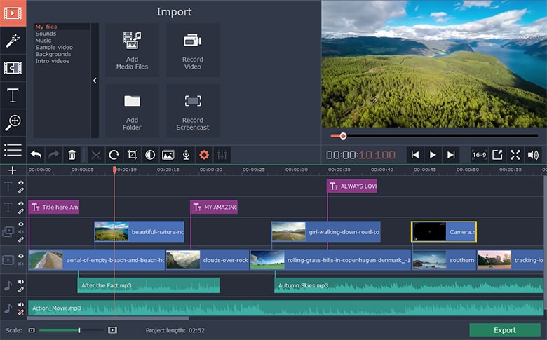 Movavi Video Editor Plus 22.0.0 x86/x64 Repack Portable 4