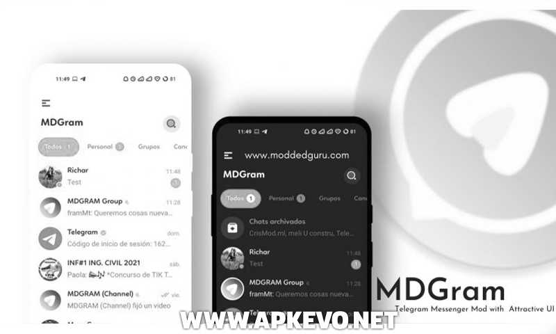 MDGram v4.0 (Telegram Mod) Official 1