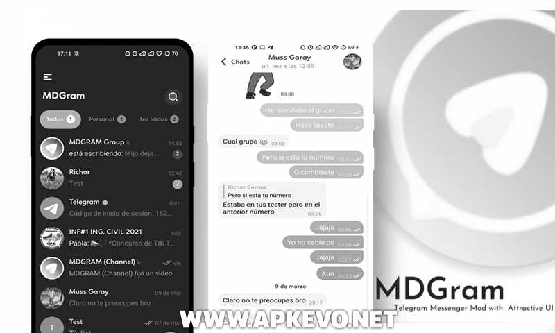MDGram v4.0 (Telegram Mod) Official 3